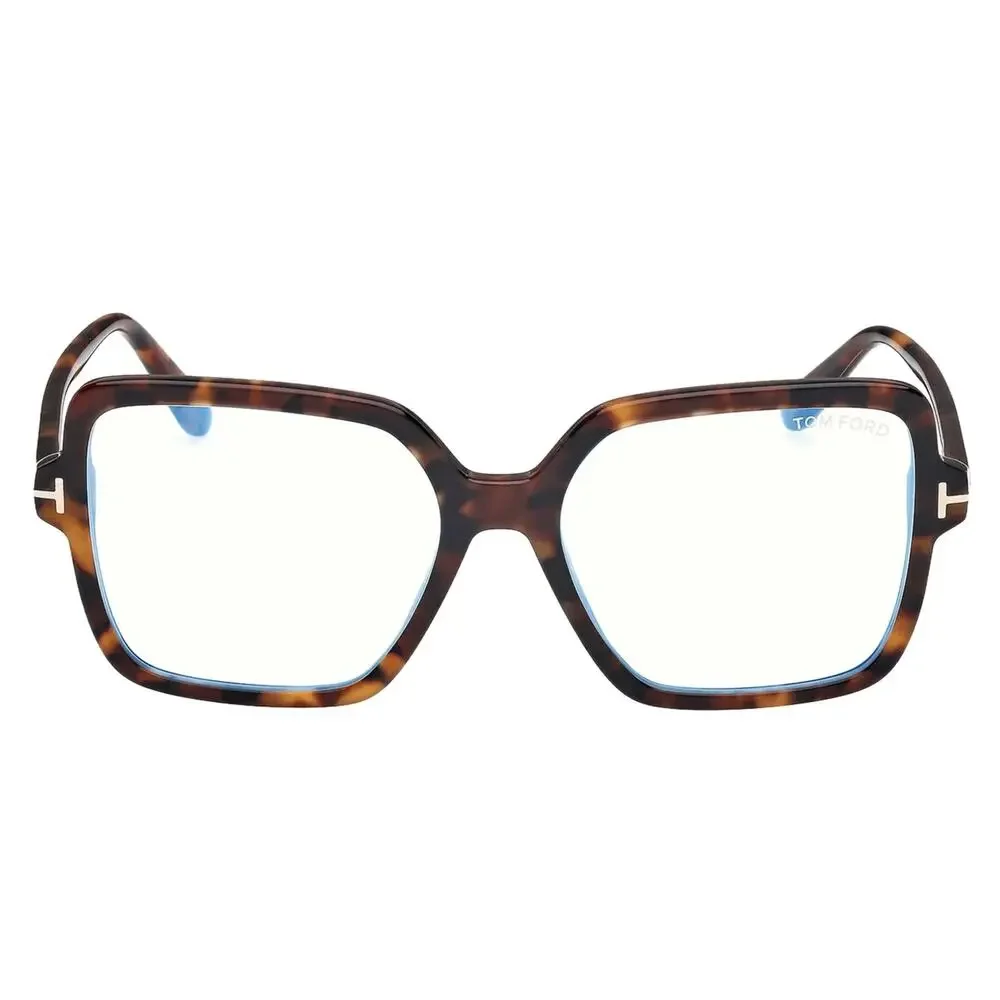 Tom Ford FT6063-B Havana Brown Square Bluelight Frames